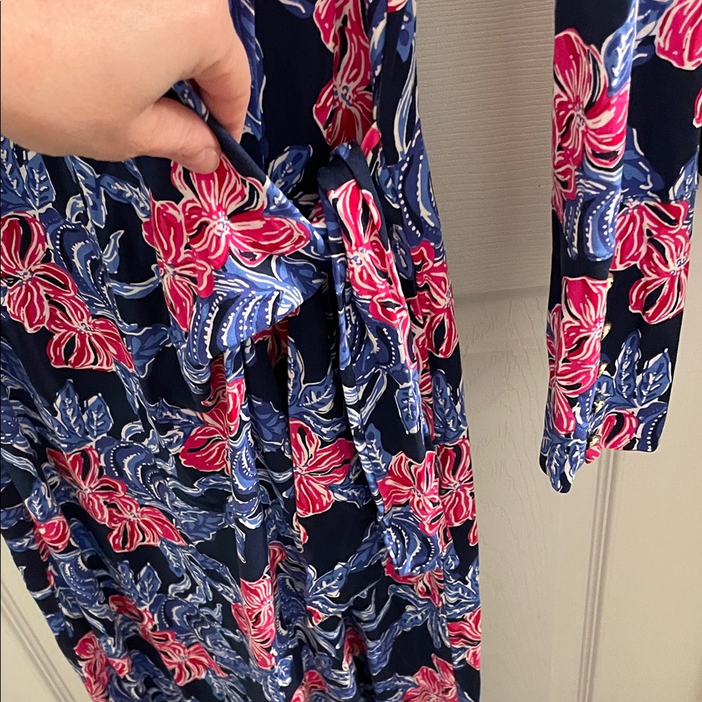 Lilly Pulitzer High Tide Long Sleeve Dress - Picture 6 of 9